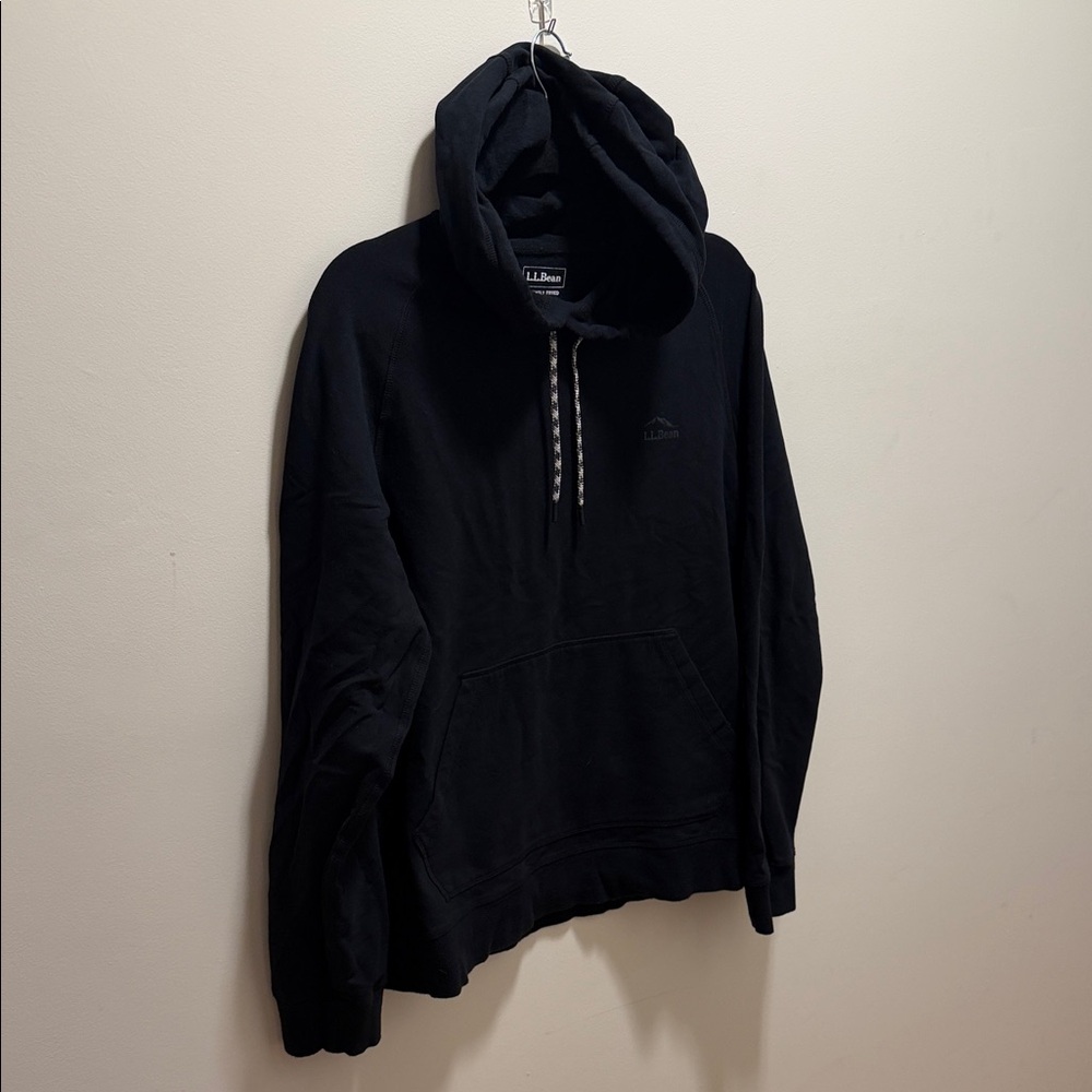 L.L. Bean Black Slightly Fitted Hoodie